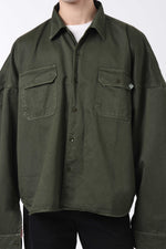 Load image into Gallery viewer, Terrain Military Shirt - Green