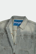 Load image into Gallery viewer, All Season Tinted Grey Jacket Collar Details