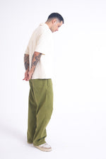 Load image into Gallery viewer, Herringbone Pants: Green