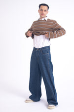 Load image into Gallery viewer, SuperBaggy Jeans: Raw Wash