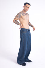 Load image into Gallery viewer, SuperBaggy Jeans: Raw Wash