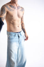 Load image into Gallery viewer, SuperBaggy Jeans: Tinted Ice