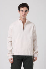 Load image into Gallery viewer, Corduroy Alpine Pullover- White