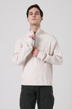 Load image into Gallery viewer, Corduroy Alpine Pullover- White