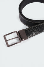 Load image into Gallery viewer, The Croco Heritage Reversible Belt