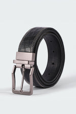 Load image into Gallery viewer, The Croco Heritage Reversible Belt