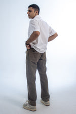 Load image into Gallery viewer, Move Easy Straight Jeans: Overcast Brown