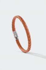 Load image into Gallery viewer, Brown Braided Bracelet