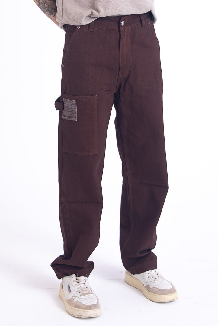 Urban Hike Carpenter Relaxed Jeans: Chocolate