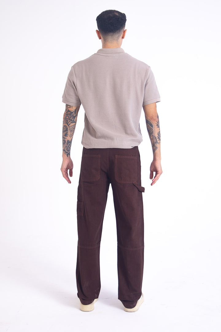 Urban Hike Carpenter Relaxed Jeans: Chocolate