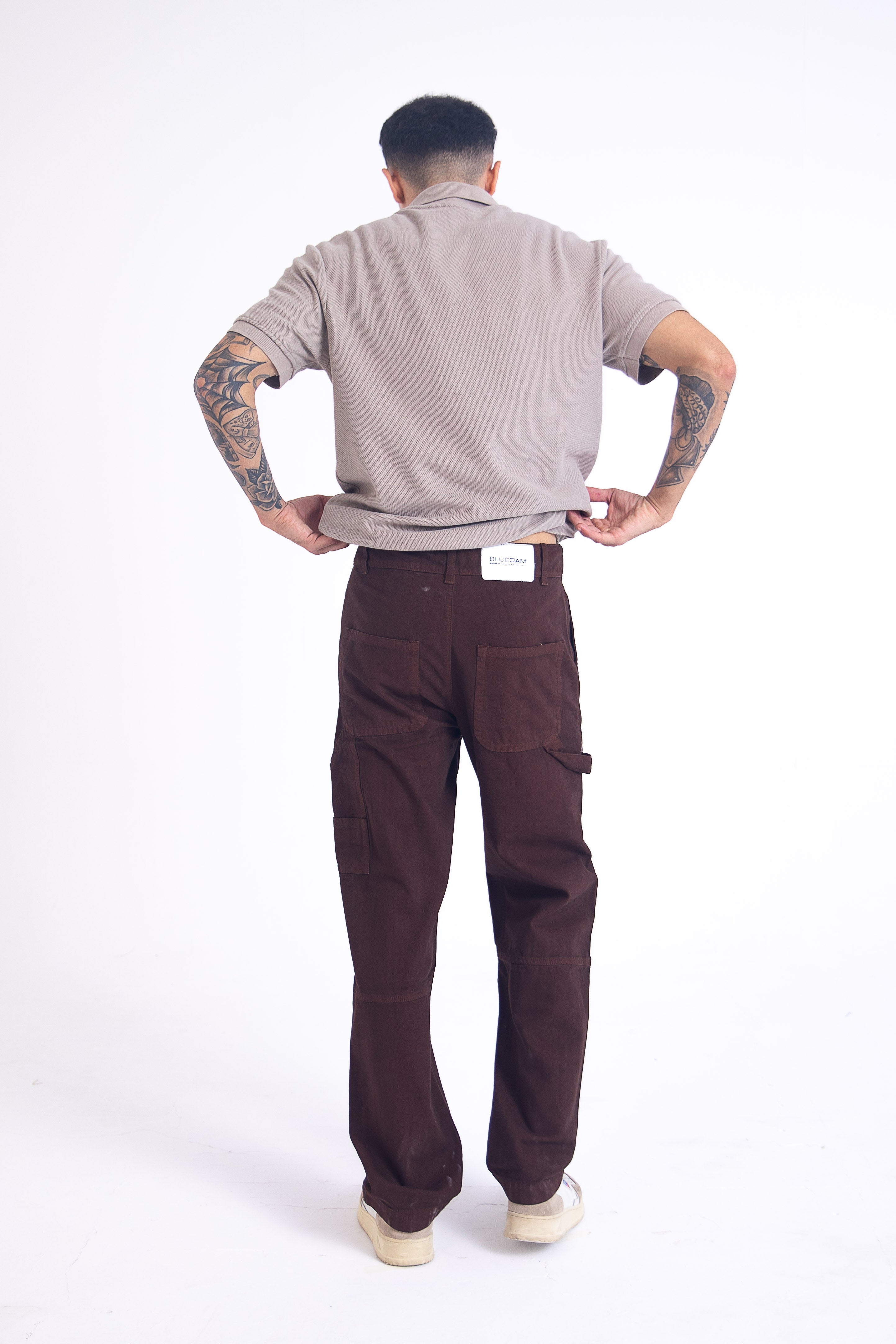 Urban Hike Carpenter Relaxed Jeans: Chocolate