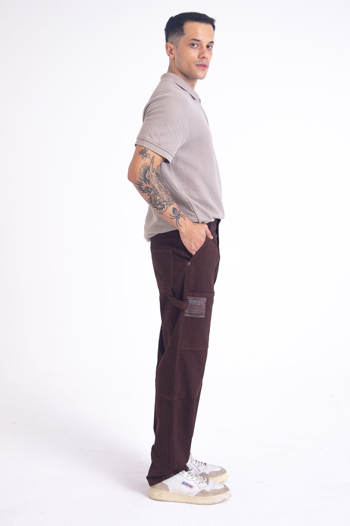 Urban Hike Carpenter Relaxed Jeans: Chocolate