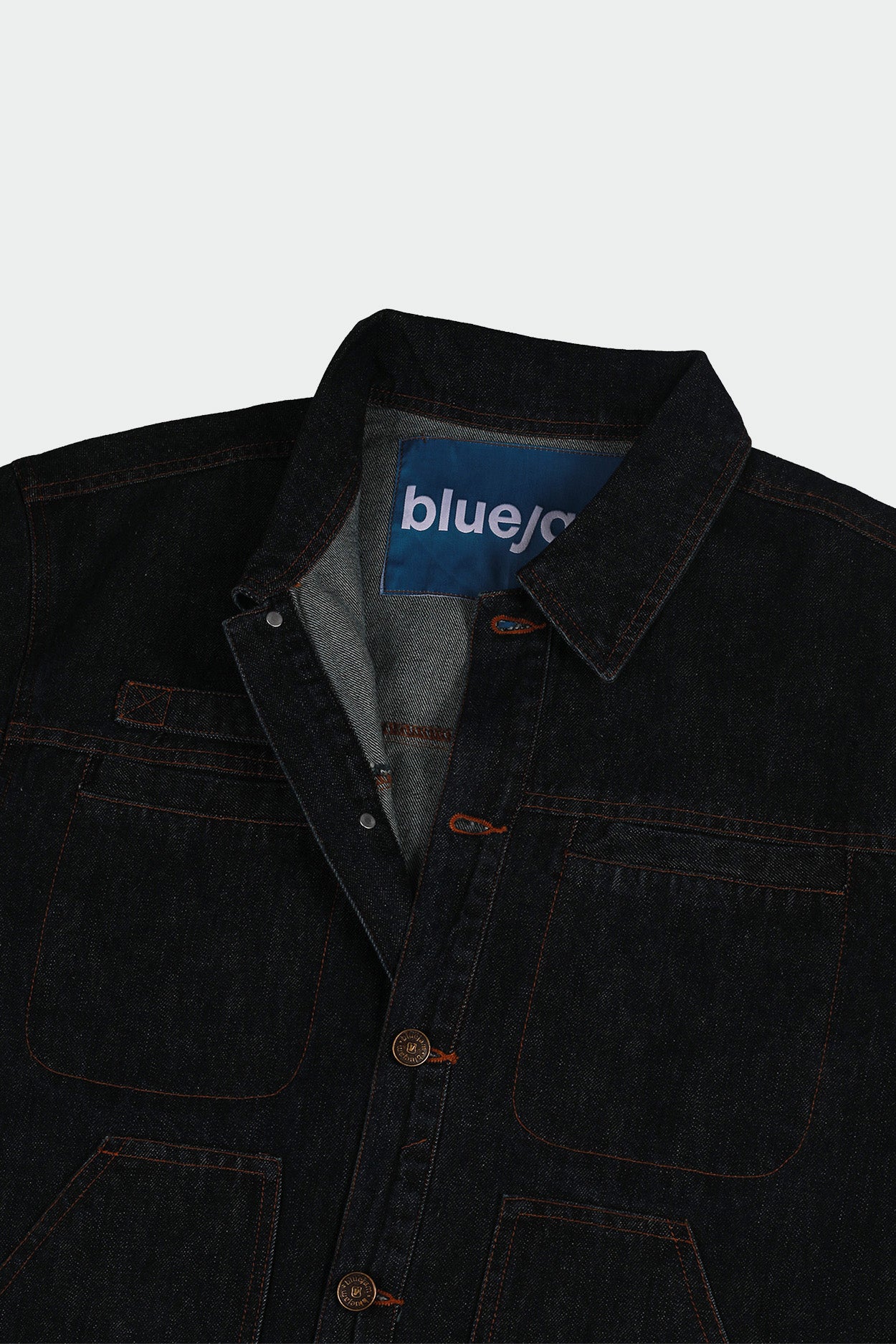 All Season Legacy Denim Jacket Collar details
