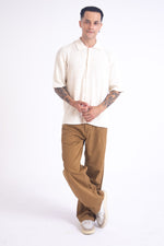 Load image into Gallery viewer, Herringbone Pants: Brown
