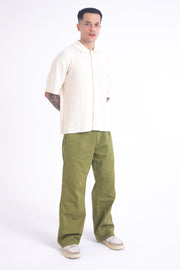 Herringbone Pants: Green