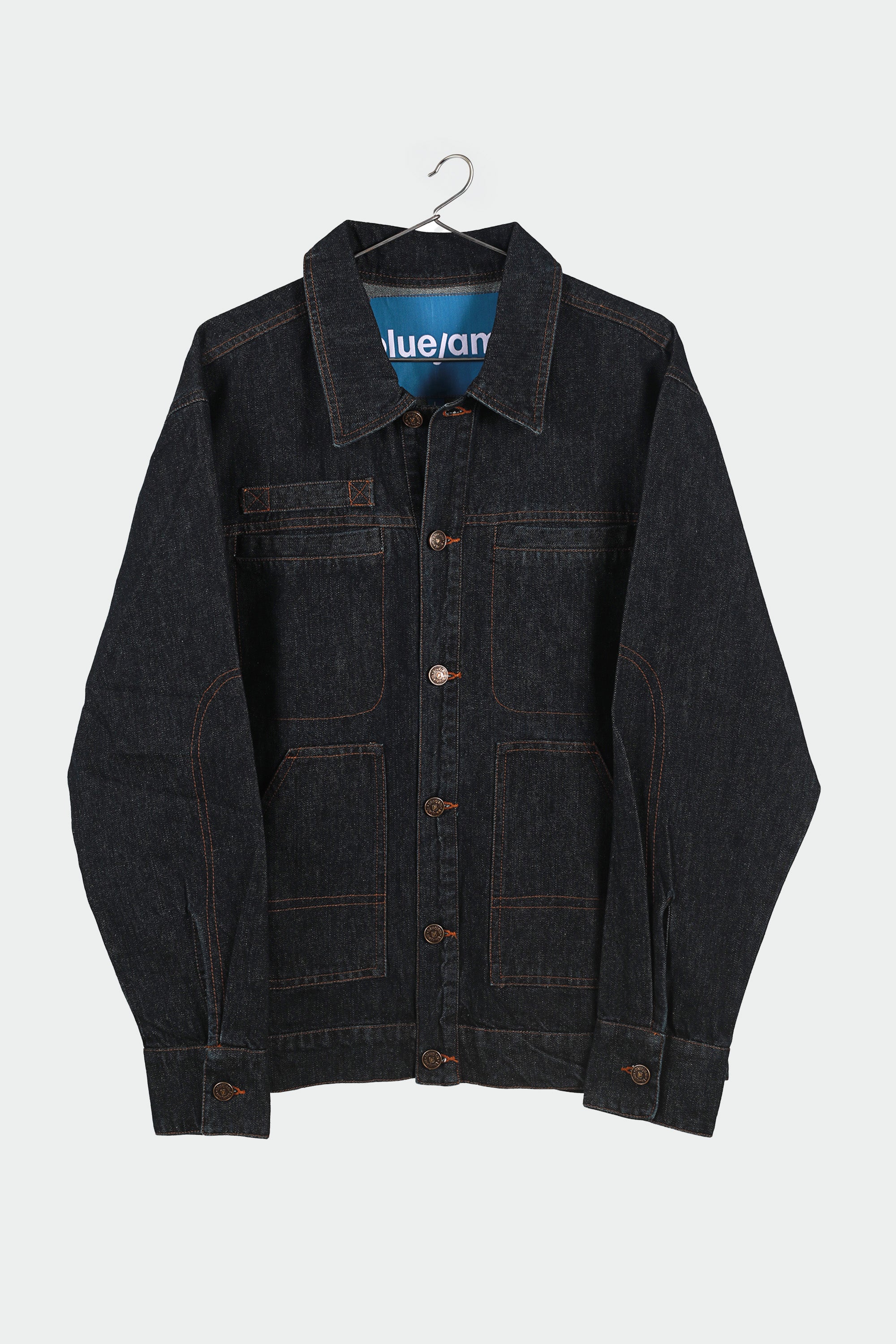 Legacy Jacket Raw Denim-Front