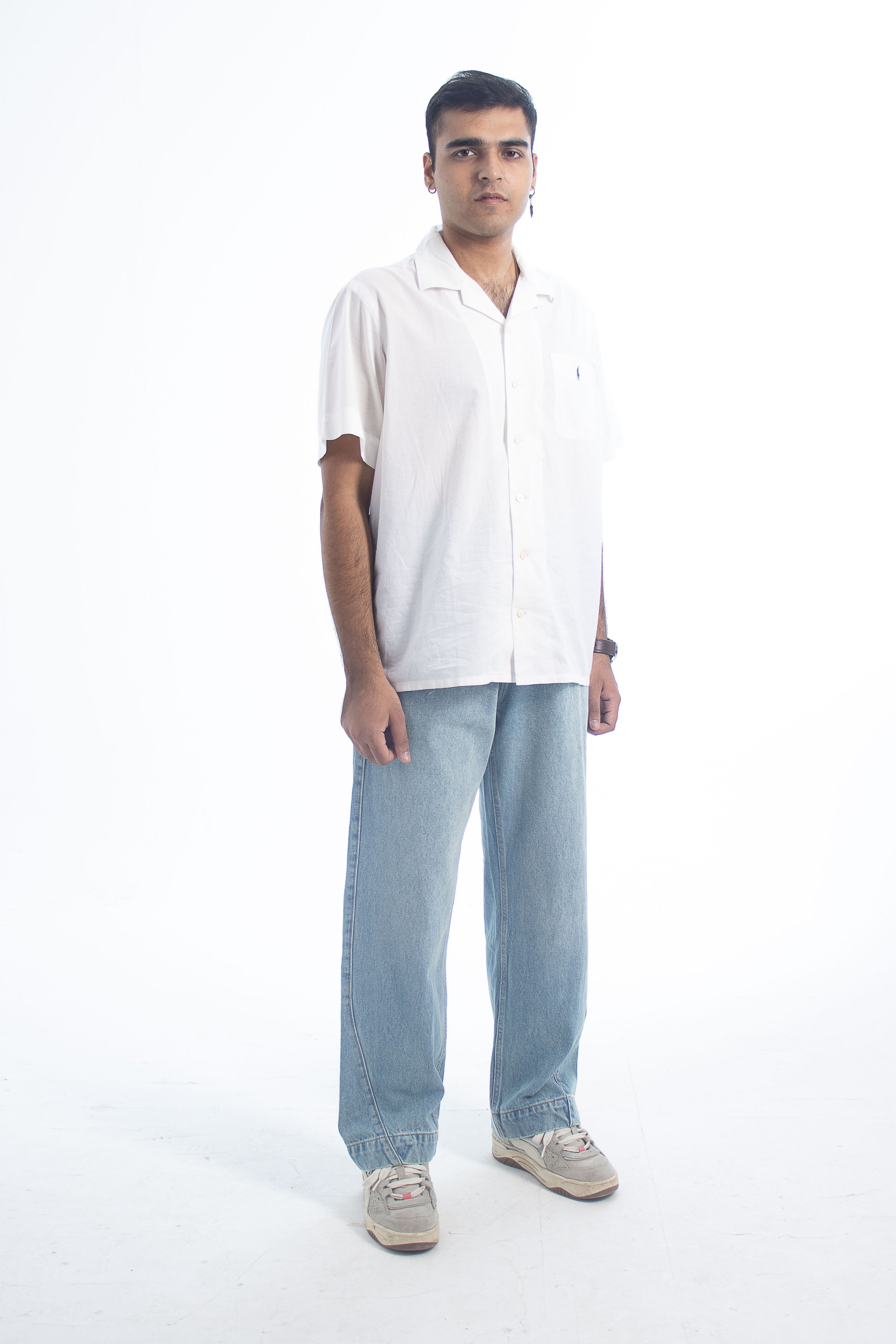 Metro Comfort Loose Jeans: Skyline Fade
