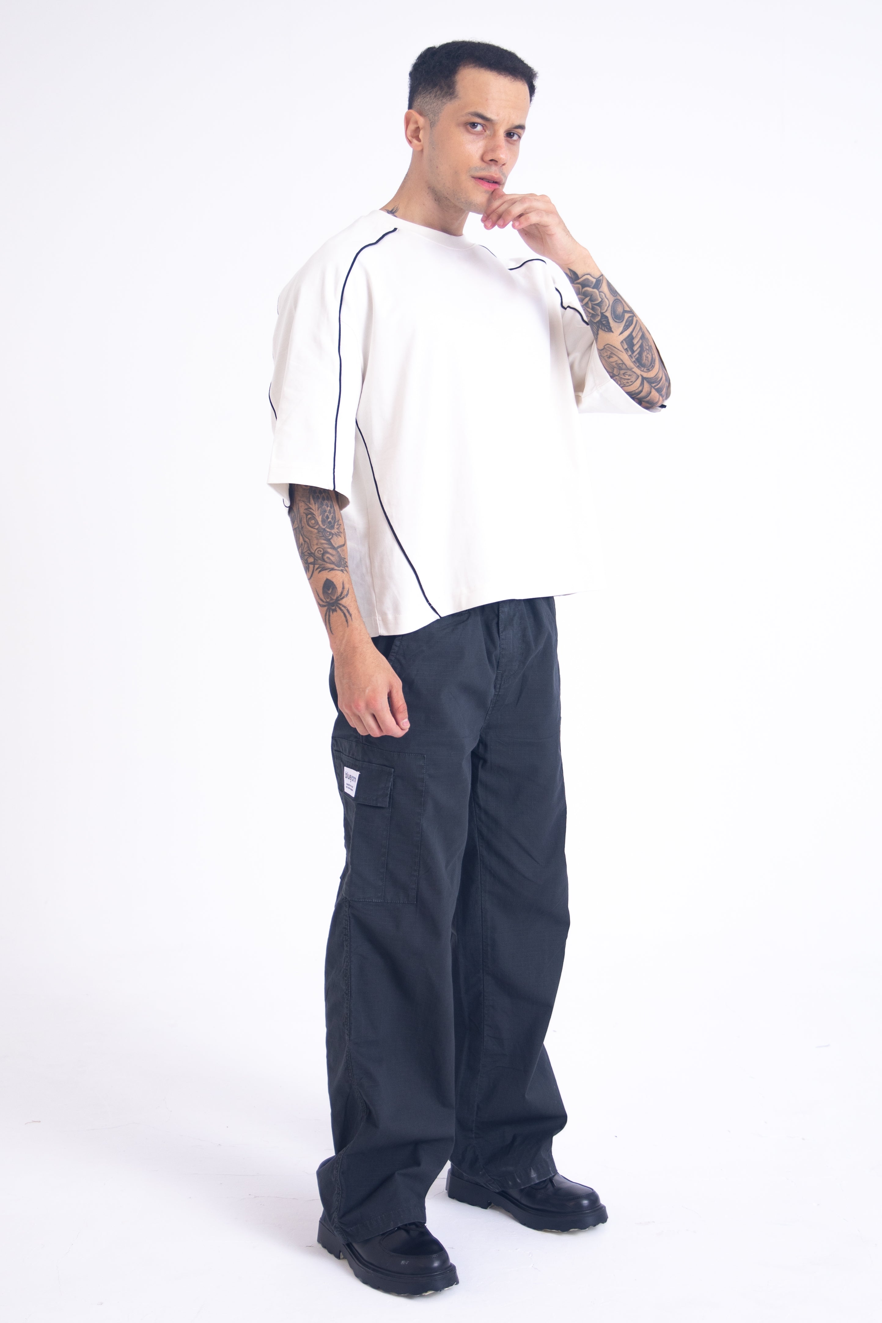 Ripstop Cargo: Dark Grey
