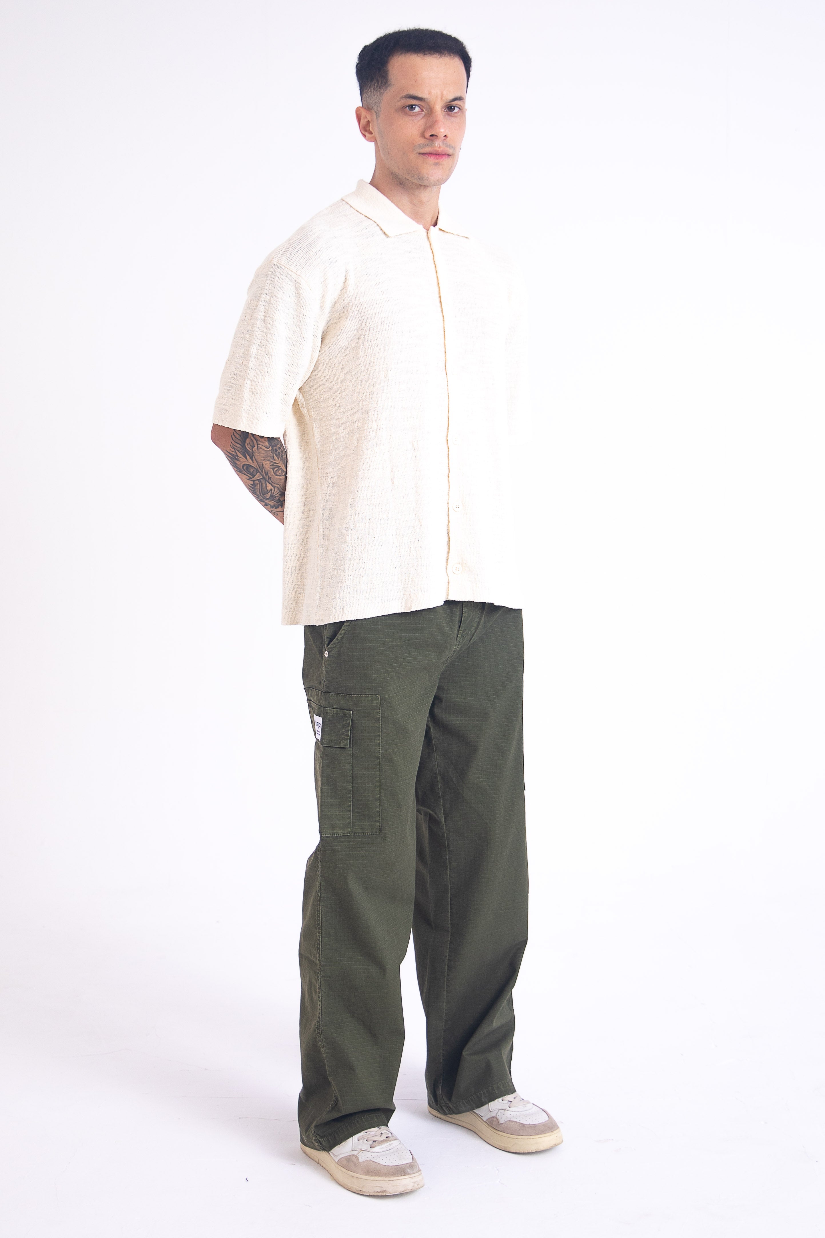 Ripstop Cargo: Dark Green