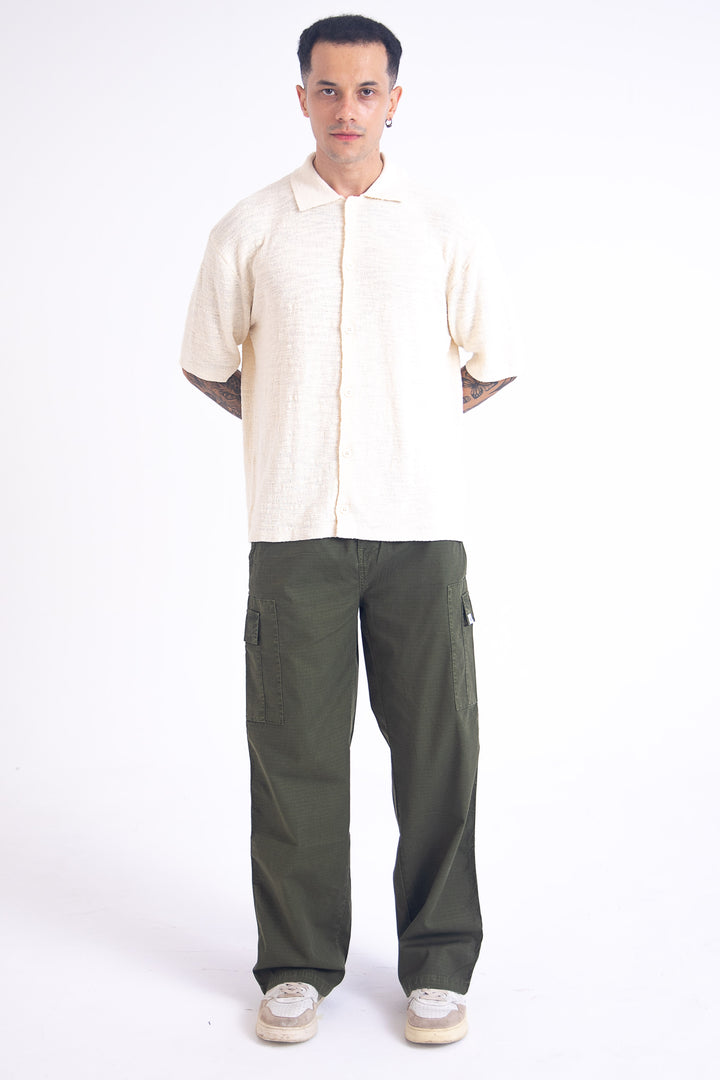 Ripstop Cargo: Dark Green