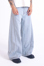 Load image into Gallery viewer, SuperBaggy Jeans: Contrast Grey
