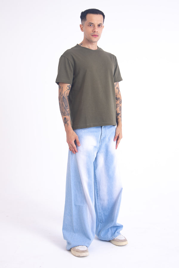 SuperBaggy Jeans: Ice