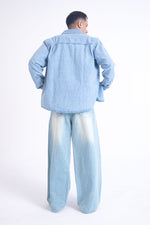 Load image into Gallery viewer, SuperBaggy Jeans: Tinted Ice

