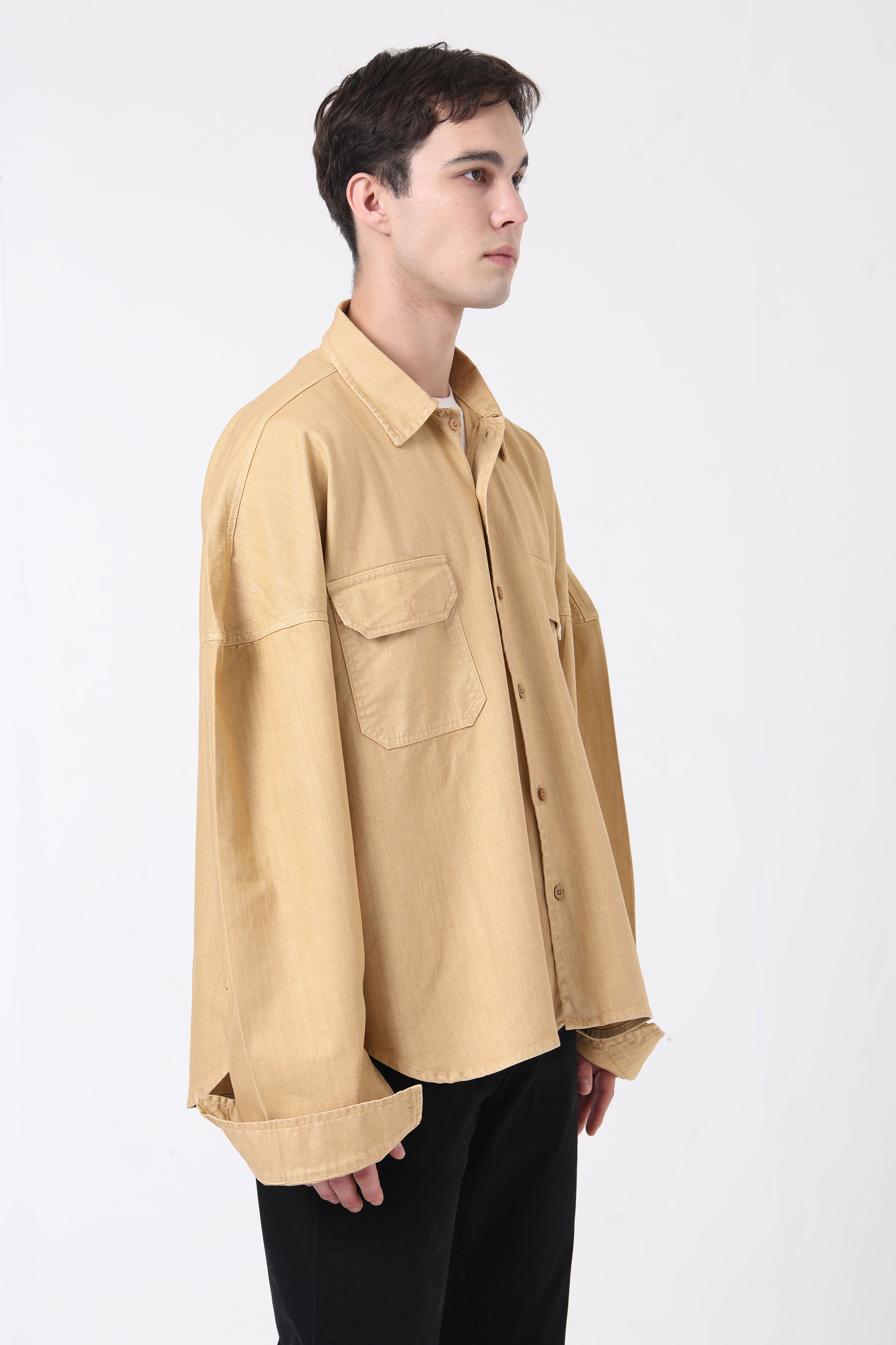 Terrain Military Shirt - Beige