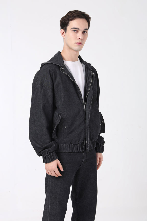 Bulkshift Hoodie: Ash Black