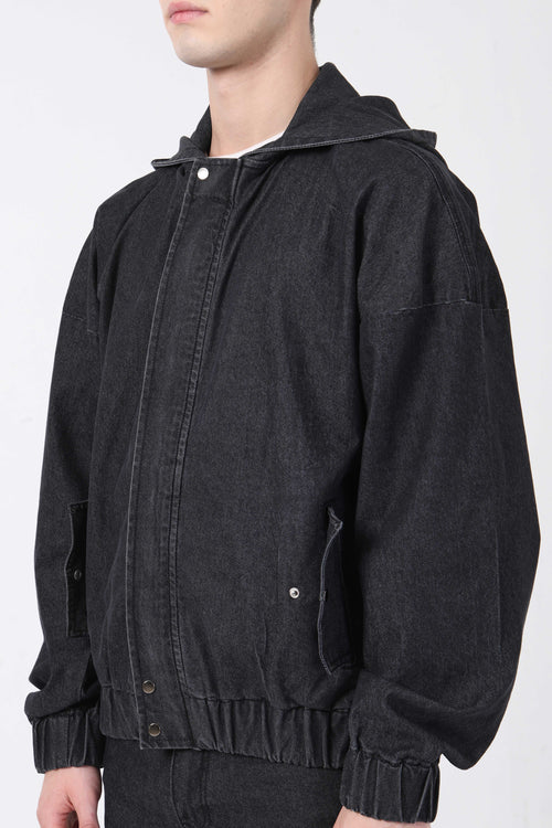 Bulkshift Hoodie: Ash Black