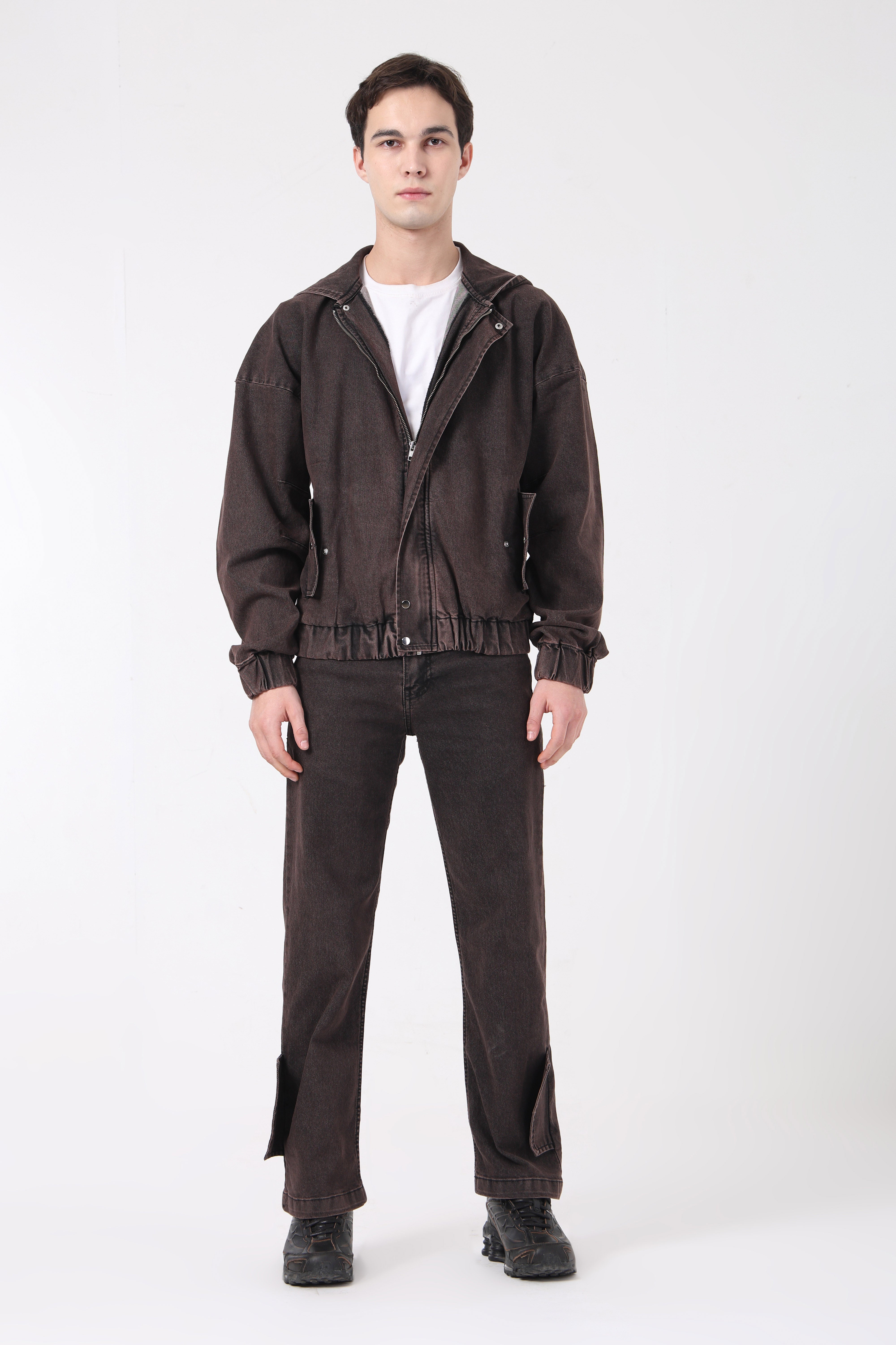 Bulkshift Hoodie: Blazing Charcoal