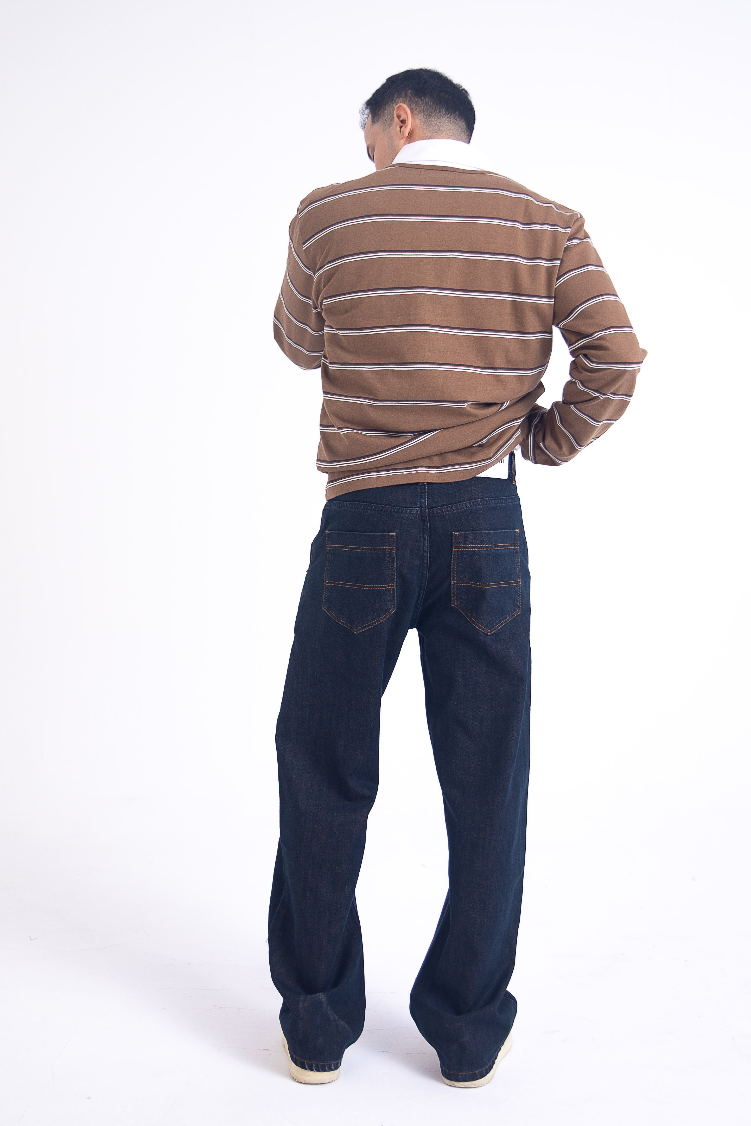 Timecut 04 Jeans: Brown Tint