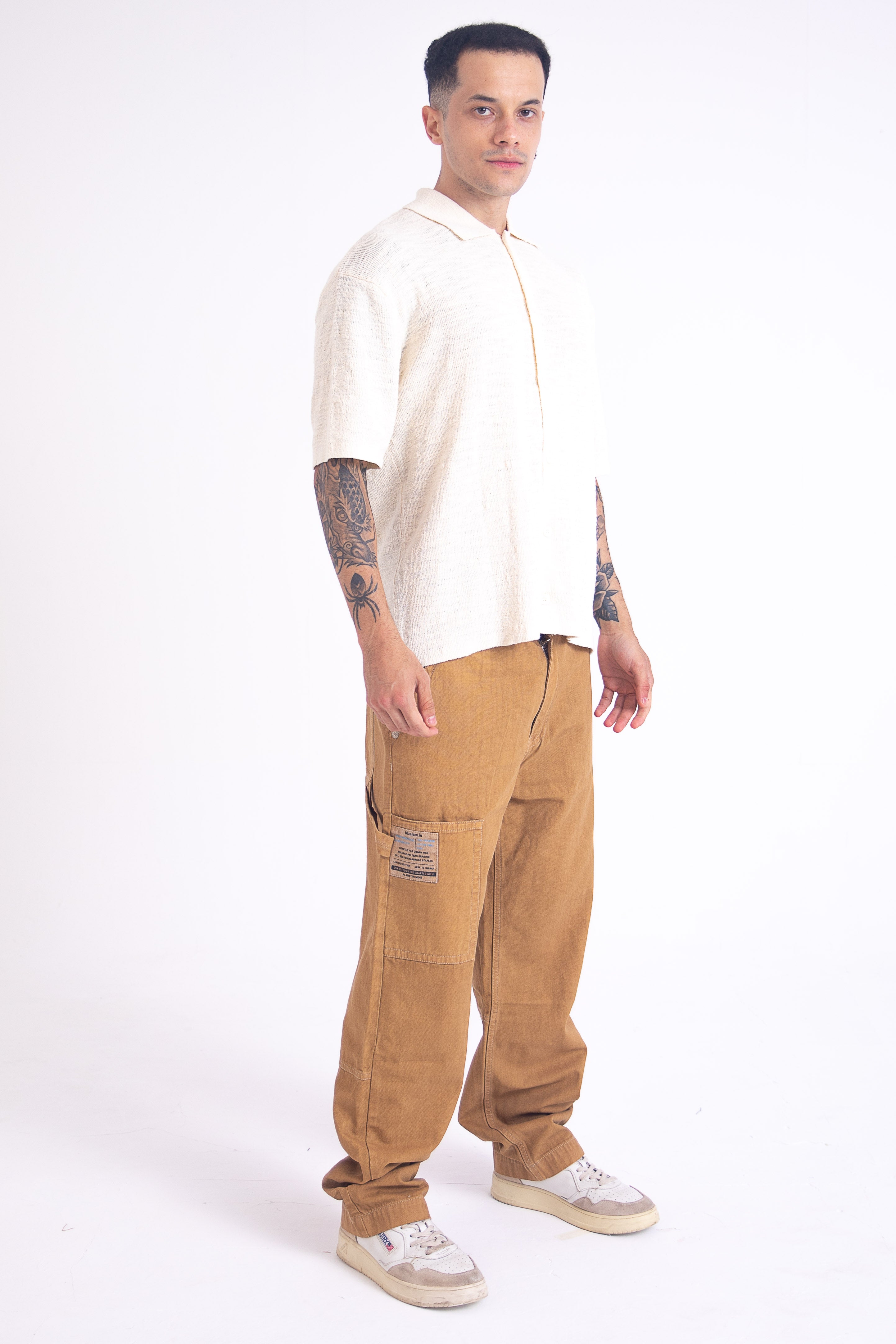 Urban Hike Carpenter Relaxed Jeans: Brown