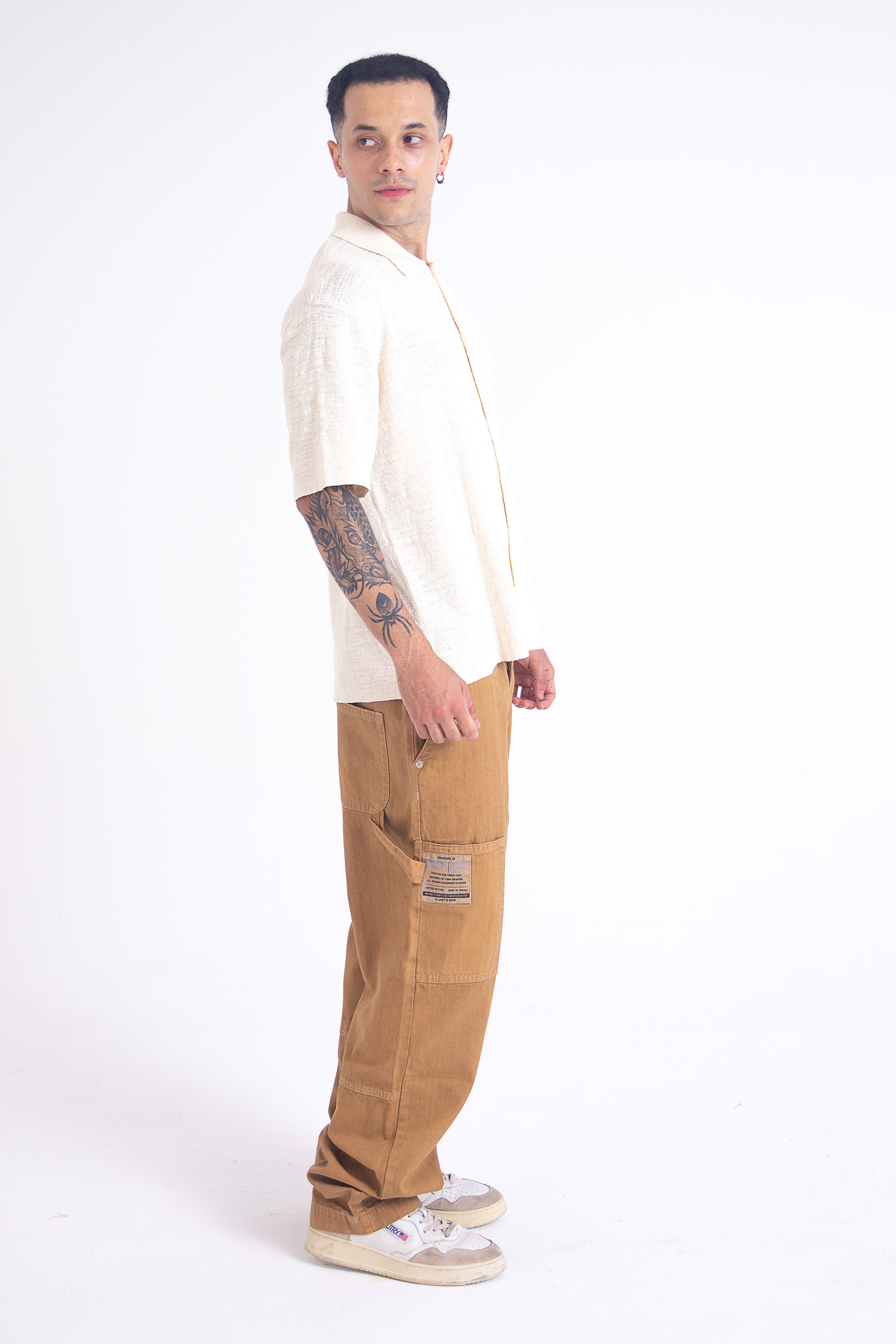 Urban Hike Carpenter Relaxed Jeans: Brown