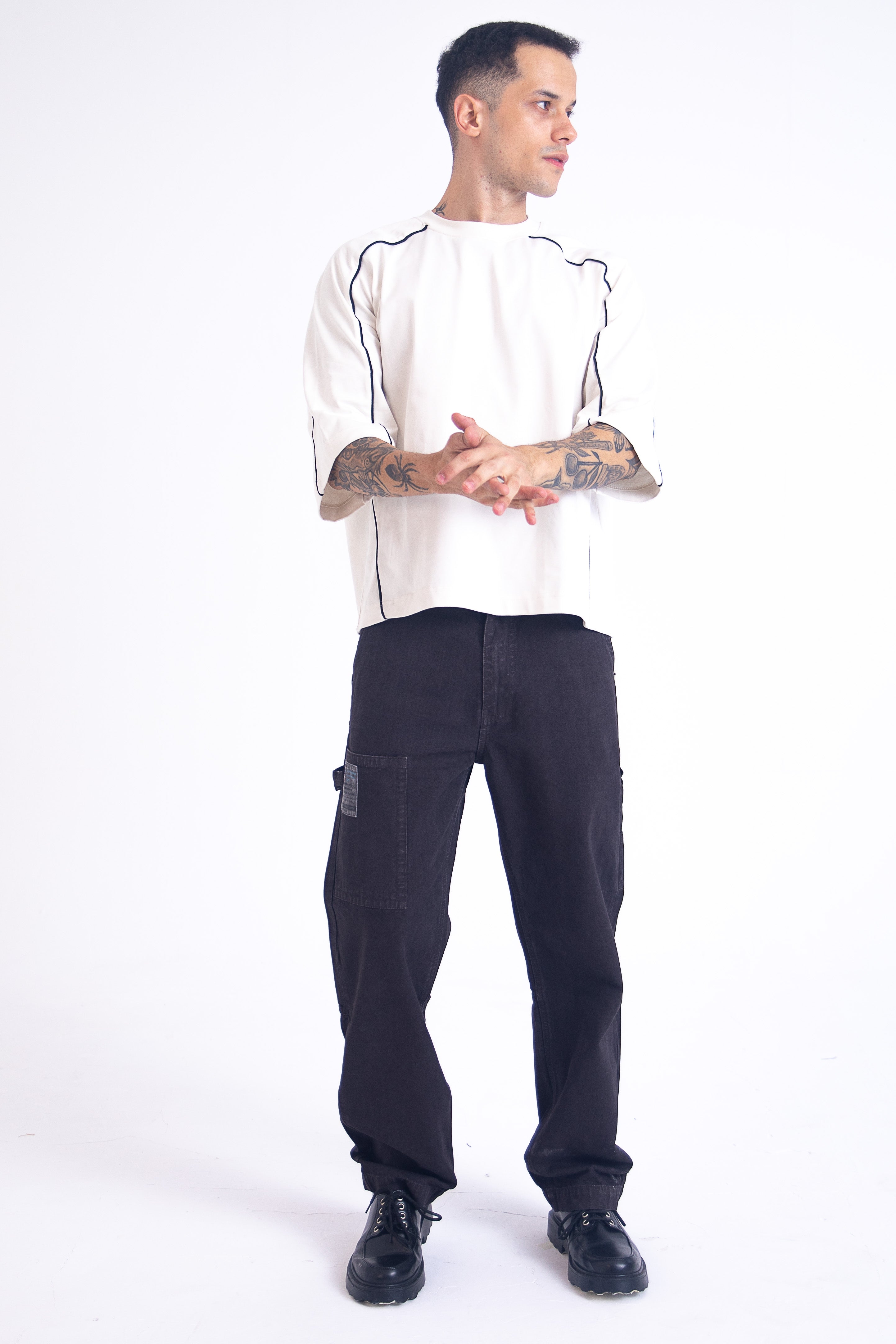 Urban Hike Carpenter Relaxed Jeans: Dark Grey