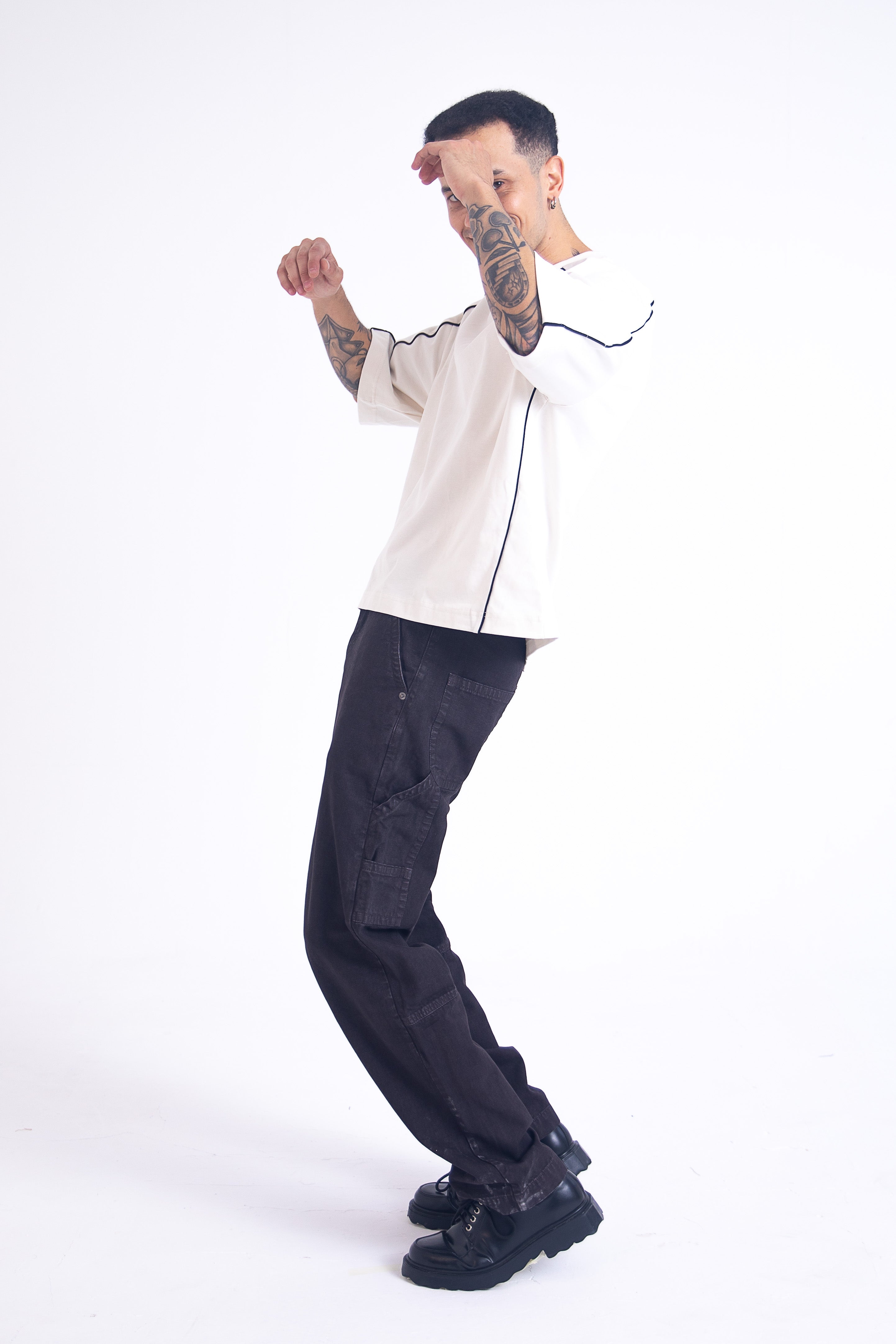 Urban Hike Carpenter Relaxed Jeans: Dark Grey