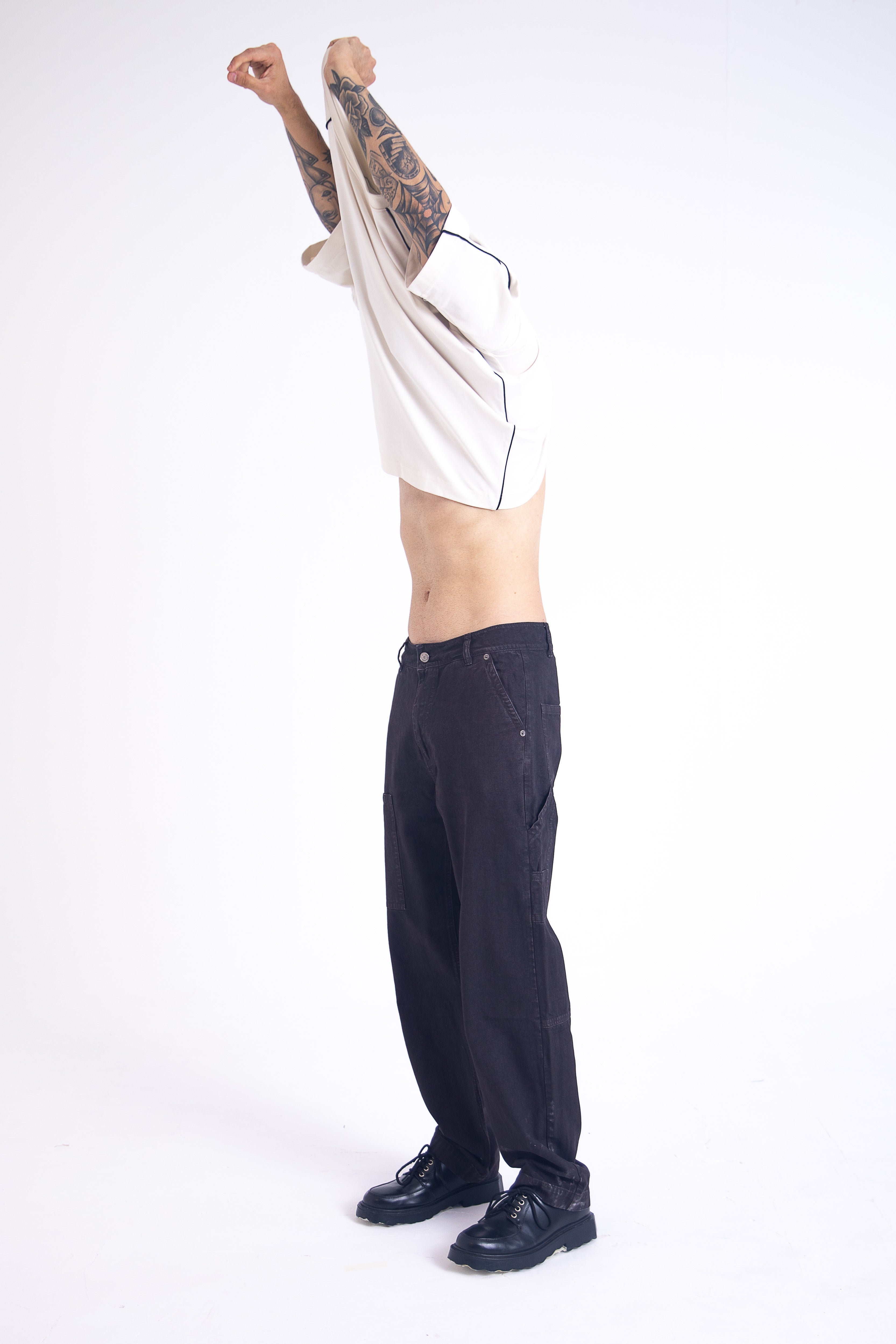 Urban Hike Carpenter Relaxed Jeans: Dark Grey