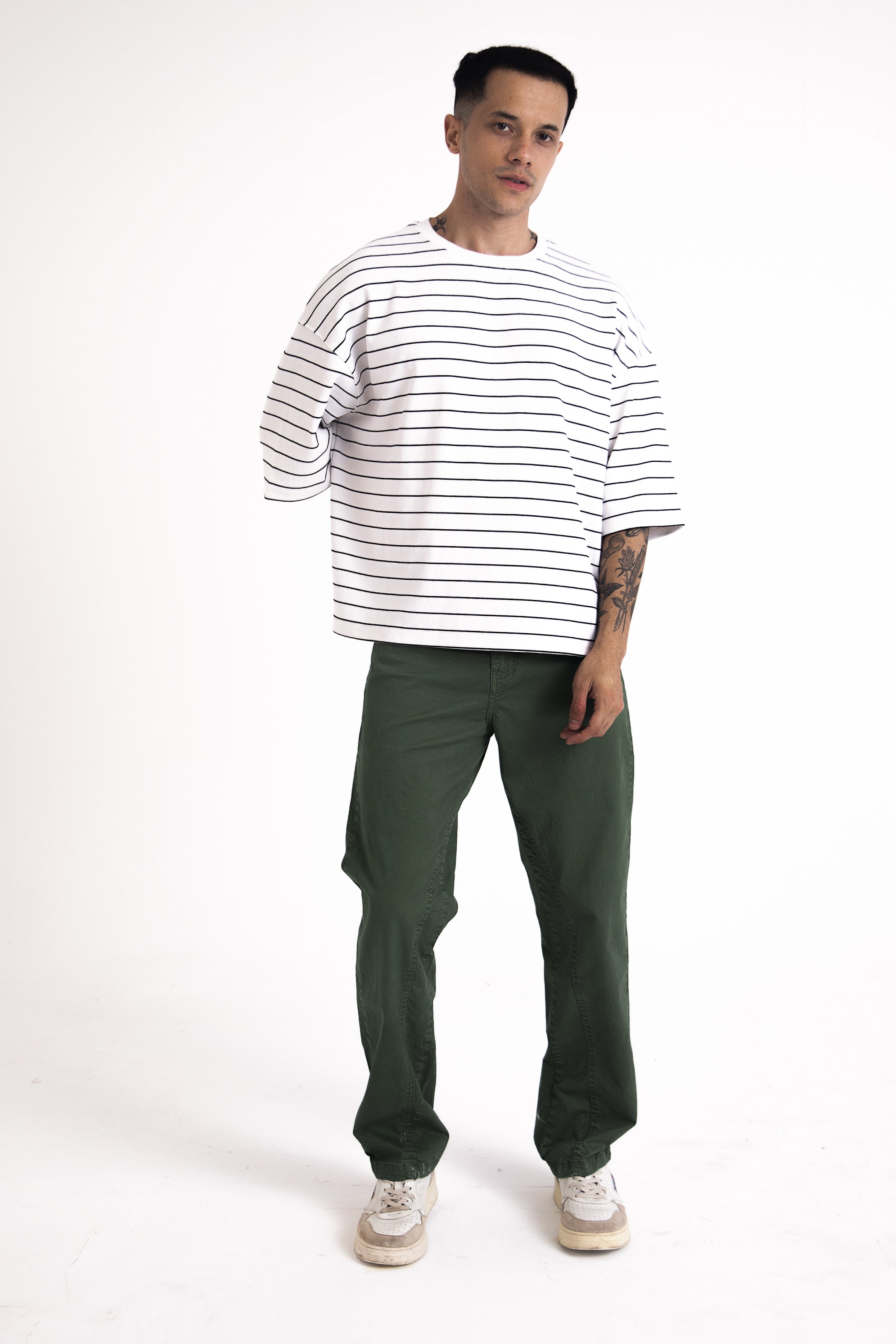 Y - Axis Chinos Pants: Dark Green
