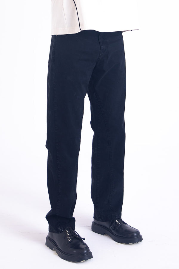 Y - Axis Chinos Pants: Black
