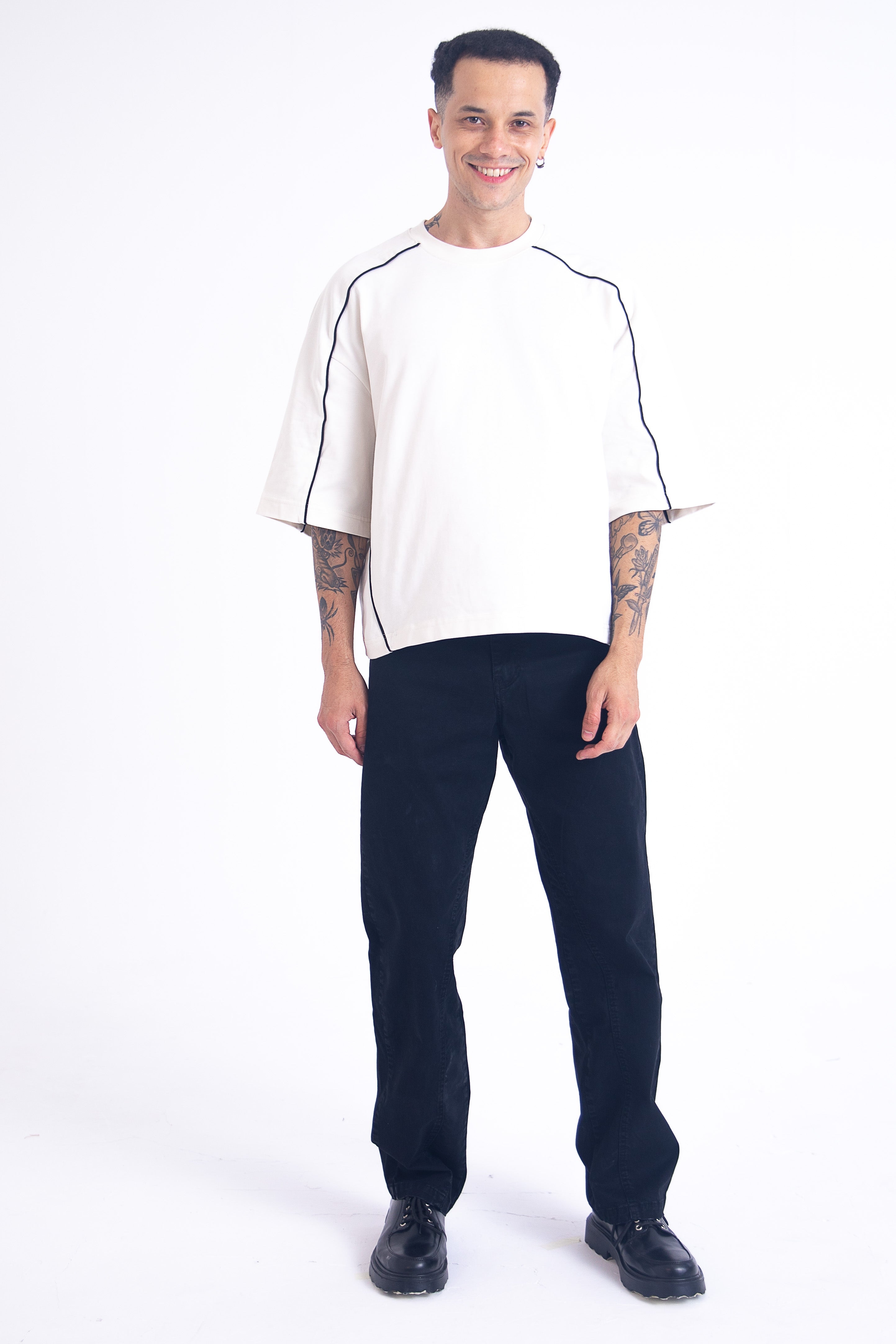 Y - Axis Chinos Pants: Black