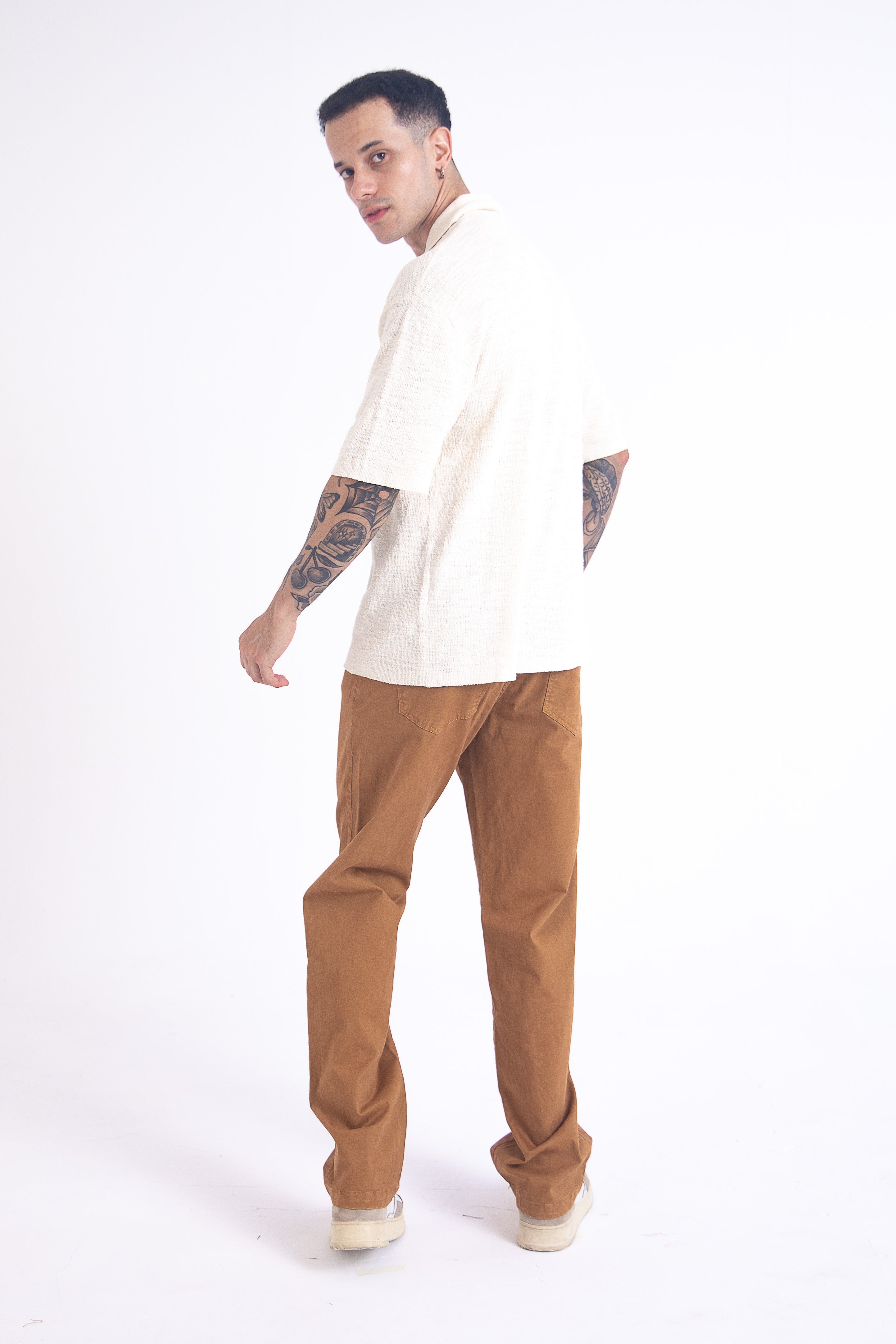 Y - Axis Chinos Pants: Brown