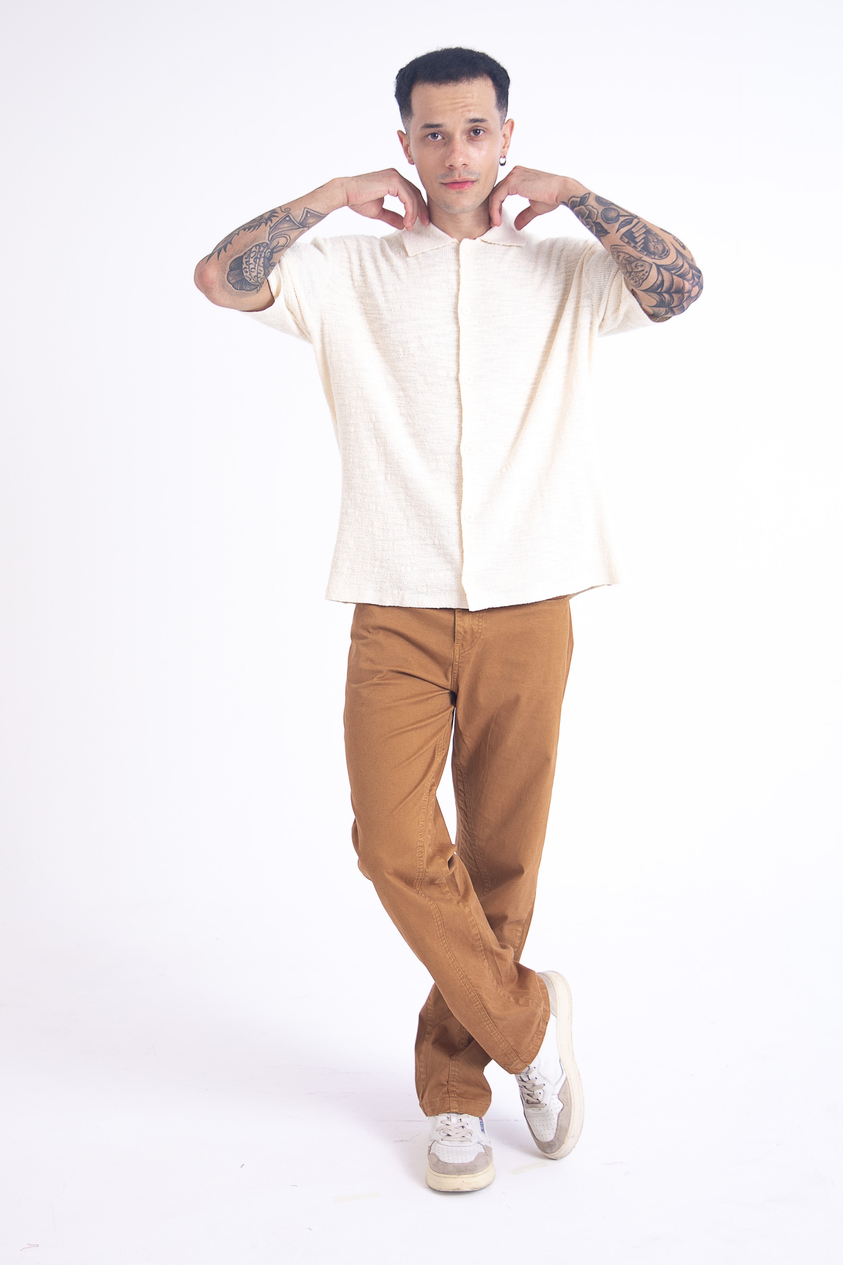 Y - Axis Chinos Pants: Brown
